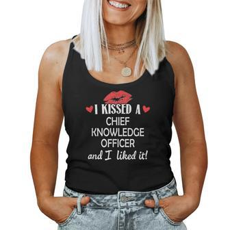 I Kissed A Chief Knowledge Officer Married Dating An Women Tank Top | Mazezy
