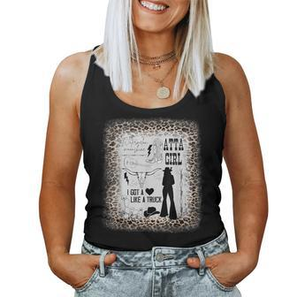 Lainey Heart Like A Truck Western Sunset Cowgirl Women Tank Top - Monsterry CA