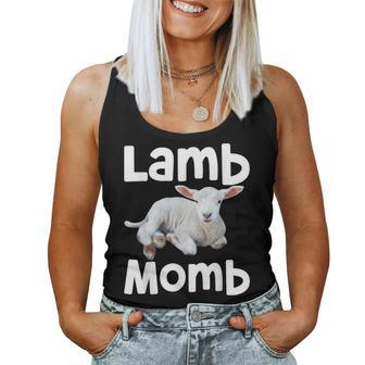 Lamb Momb Sheep Show Lamb Mom Farm For Mom Women Tank Top | Mazezy