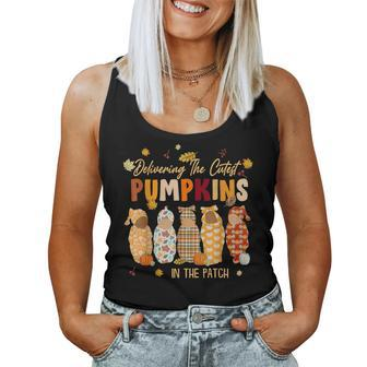 L&D Nurse Delivering The Cutest Pumpkins In The Patch Fall Women Tank Top - Monsterry AU