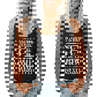 A Legendary Sl Worker Has Retired Slworker Retirement Women Tank Top | Mazezy