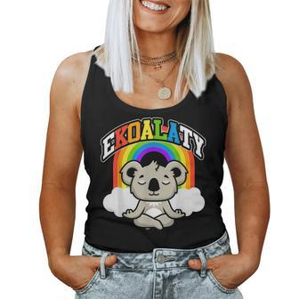 Lgbtq Gay Pride Rainbow Flag Australia Animal Koala Women Tank Top | Mazezy