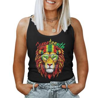 Lion Junenth Women Dress Black History Freedom For Lion Lovers Women Tank Top | Mazezy