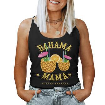 Love Bahama Mama Vintage Nassau Bahamas Beach Fan Women Tank Top Weekend Graphic - Monsterry UK