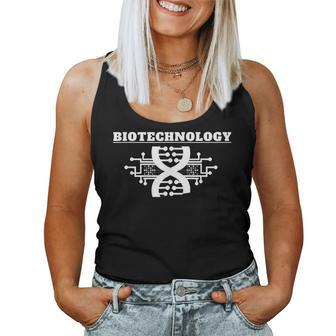 I Love Biotechnology Teacher Biotechnologist Women Tank Top | Mazezy