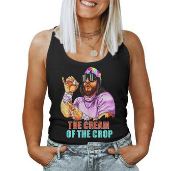 Macho The Cream Of The Crop Wrestling Ugly Christmas Women Tank Top | Mazezy