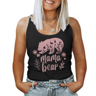 Mama Bear Outfit Momma Family Matching Mothers Women Tank Top | Mazezy CA