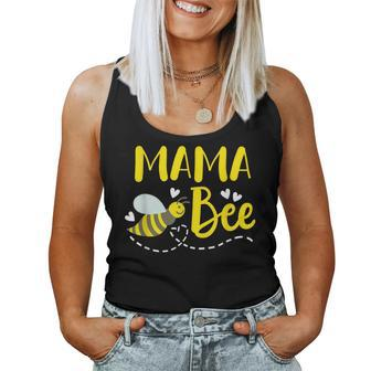 Mama Bee Cute Beekeeping Birthday Party Matching Family Mom Women Tank Top - Thegiftio UK