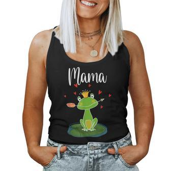 Mama Frog Cute Mother's Day Mom Mommy Women Tank Top | Mazezy