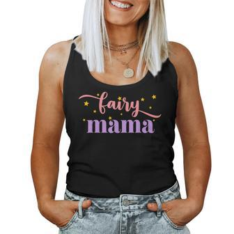 Mama Magical Floral Fairy Birthday Whimsical Fairytale Women Tank Top - Monsterry UK