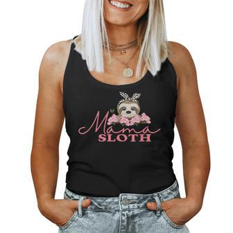 Mama Sloth For Women I Love Mom Girls Sloth Women Tank Top | Mazezy DE