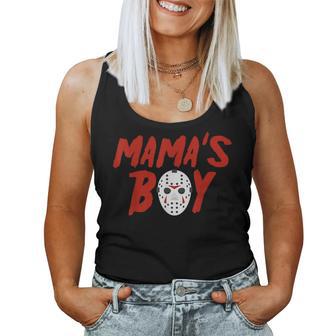 Mama´S Boy I Wish It Was Friday Halloween Women Tank Top Weekend Graphic - Thegiftio UK