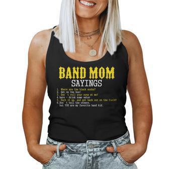 Marching Band Mom Sayings For Mothers Women Tank Top - Seseable