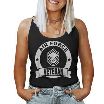 Military Smsgt Air Force Retired Women Tank Top | Mazezy AU