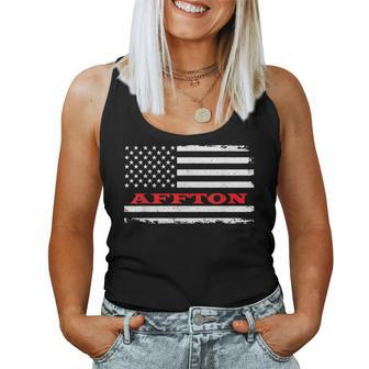 Missouri American Flag Affton Usa Patriotic Souvenir Women Tank Top | Mazezy