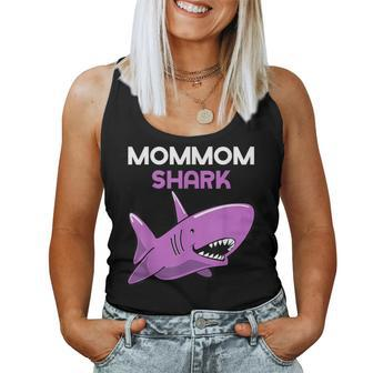 Mommom Shark Family Mom-Mom Women Tank Top | Mazezy