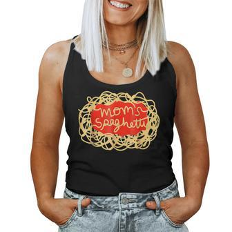 Mom's Spaghetti Mother's Day Women Tank Top | Mazezy DE