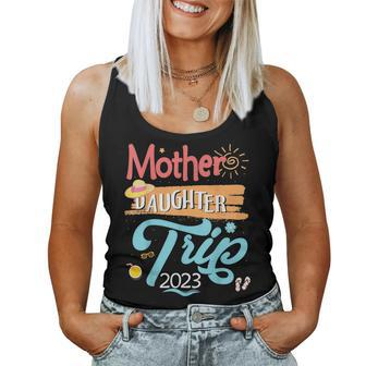 Mother Daughter Trip 2023 Family Vacation Cruise Matching Women Tank Top Basic Casual Daily Weekend Graphic - Seseable