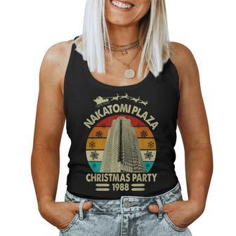 nakatomiplaza Christmas Party 1988 Xmas Holiday Women Tank Top | Mazezy