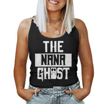 The Nana Ghost Grandma Granny Halloween Scary Costume Women Tank Top | Mazezy
