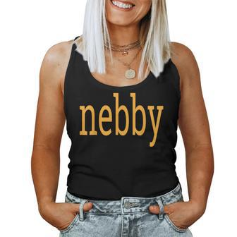 Nebby Yinzer Pittsburgh Men Women Child Women Tank Top | Mazezy