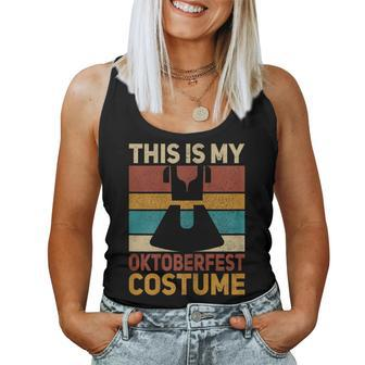 This Is My Oktoberfest Costume German Dirndl Outfit Women Tank Top - Monsterry UK