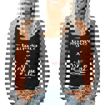 Pajamas And Wine Pj's Wine Lovers Women Tank Top | Seseable CA