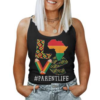 Parent Love Map African American Women Black History Month Women Tank Top Basic Casual Daily Weekend Graphic - Seseable