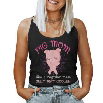 Pig Mom Animal Lover Mini Pigs Women Women Tank Top | Mazezy