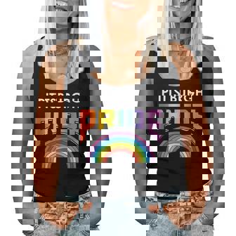 Pittsburgh Lgbt Pride 2020 Rainbow Women Tank Top | Mazezy