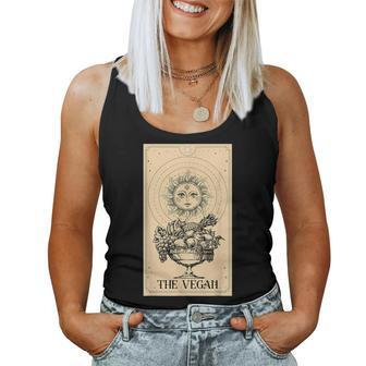 Plant Based Diet Tarot Card Plant Lover Women Tank Top | Mazezy