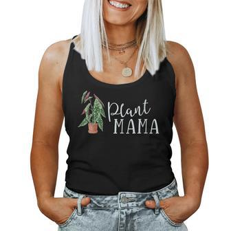 Plant Mama Mom Houseplant Lover Crazy Lady Mom Begonia Women Tank Top | Mazezy DE