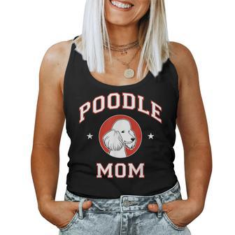 Poodle Mom Dog Mother Women Tank Top | Mazezy
