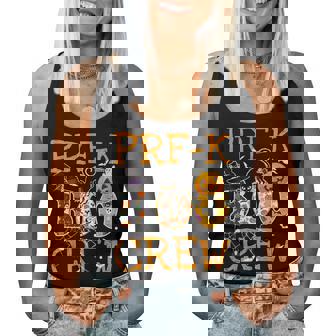 Pre-K Boo Crew Vintage Halloween Costumes For Pre-K Teachers Women Tank Top | Seseable FR