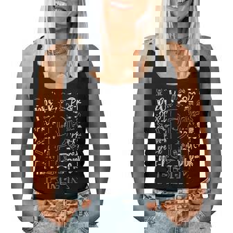 Pre-K Typography Team Pre-K Teacher Back To School Women Tank Top | Mazezy