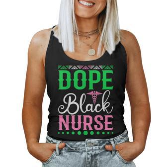 Pretty Cute Dope Black Nurse Aka Women Tank Top | Mazezy