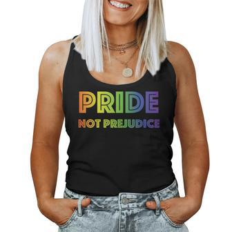 Pride Not Prejudice Women Tank Top | Mazezy