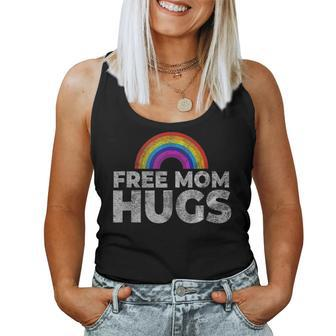 Pride Parade Free Hugs Proud Mom Lgbt Women Tank Top | Mazezy