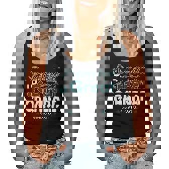 Promoted To Great Grandad Est2020 Christmas Women Tank Top | Mazezy