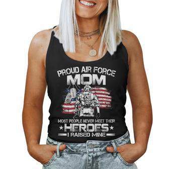 Proud Air Force Mom Air Force Graduation Mom Usaf Heroes Women Tank Top | Mazezy AU