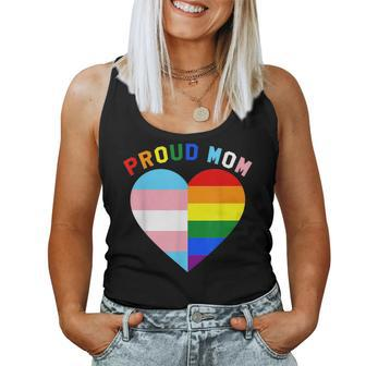 Proud Ally Lgbtq Transgender Proud Moms For Proud Trans Mom Women Tank Top | Mazezy