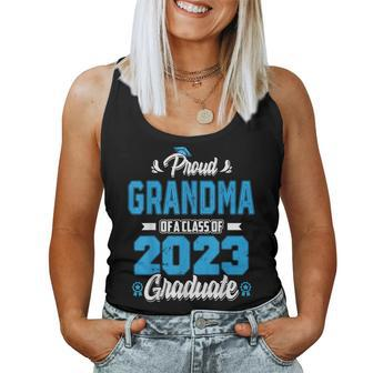 Proud Grandma Of A Class Of 2023 Graduate Graduation Women Women Tank Top Basic Casual Daily Weekend Graphic - Seseable