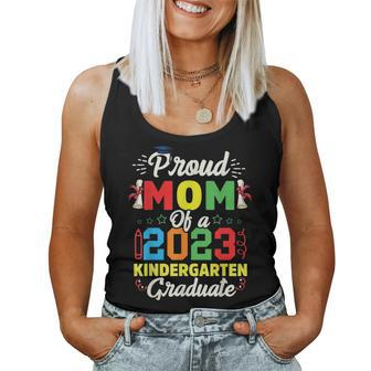 Proud Mom Of 2023 Kindergarten Graduate Graduation Women Tank Top | Mazezy