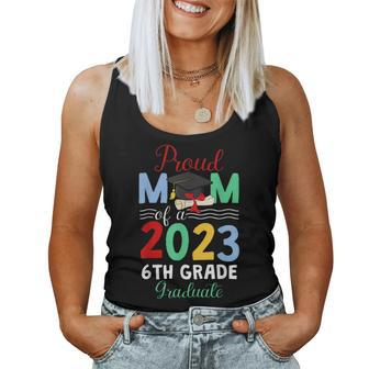 Proud Mom Of A Class Of 2023 6Th Grade Graduate Women Tank Top | Mazezy
