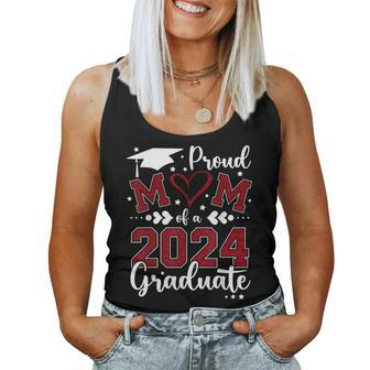 Proud Mom Of A Class Of 2024 Graduate 2024 Senior Mom 2024 Women Tank Top - Monsterry CA