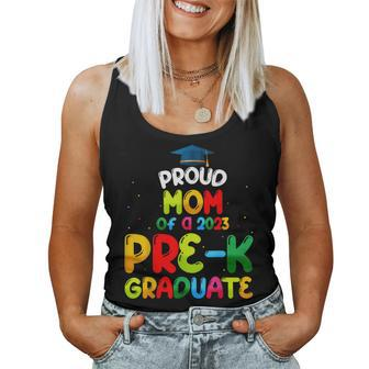 Proud Mom Of Preschool Graduate 2023 Pre-K Graduation Women Tank Top Basic Casual Daily Weekend Graphic - Thegiftio UK