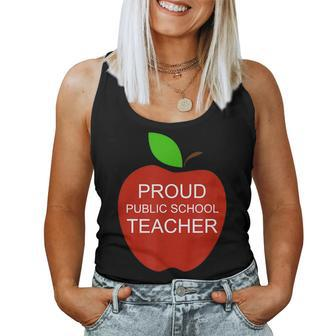 Proud Public School Teacher Appreciation Love Teaching Women Tank Top | Mazezy