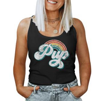 Pup Gay Pride Parade Lgbtq Supporter Rainbow Ally Women Tank Top | Mazezy