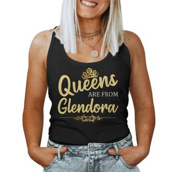 Queens Are From Glendora Ca California Home Roots Women Tank Top | Mazezy