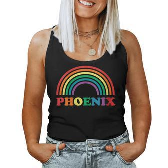 Rainbow Pride Gay Lgbt Parade Phoenix Az Women Tank Top | Mazezy